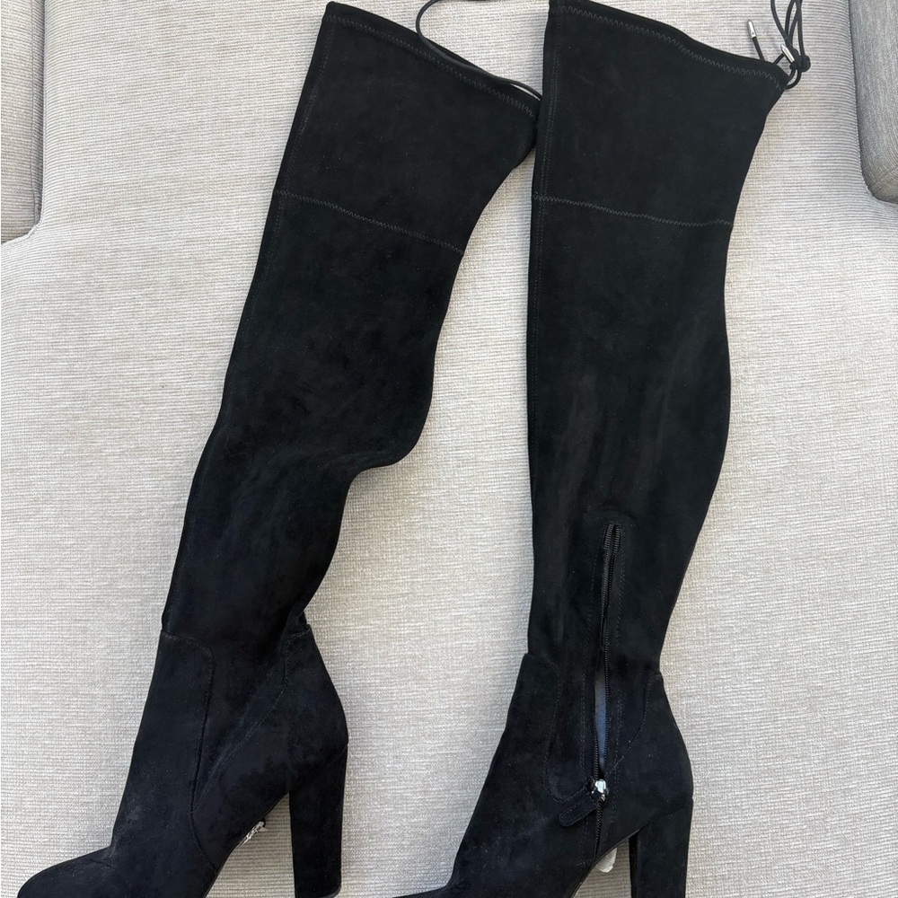 Dolce Vita Black Over the Knee Boots